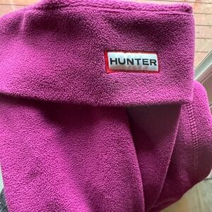 Hunter Pink Fleece Boot Inserts- size L